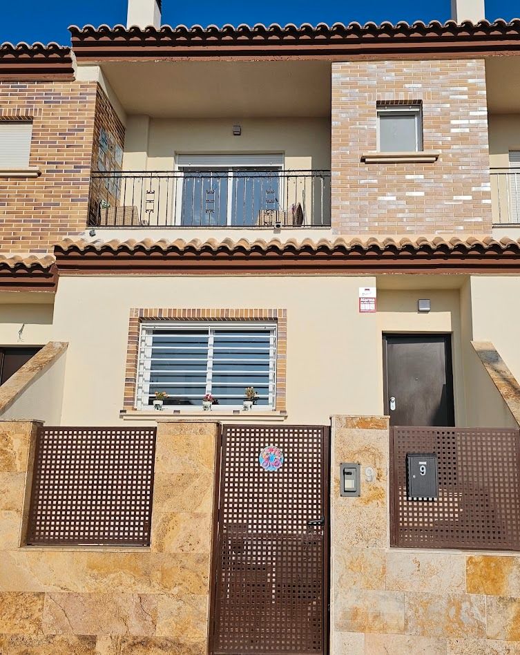 Exterior view of Single-family semi-detached for sale in Lorquí  with Air Conditioner, Heating and Terrace