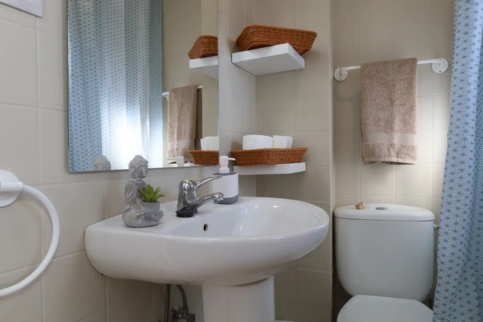 Badezimmer von Wohnung zur Miete in Jijona / Xixona mit Heizung, Möbliert und Ofen