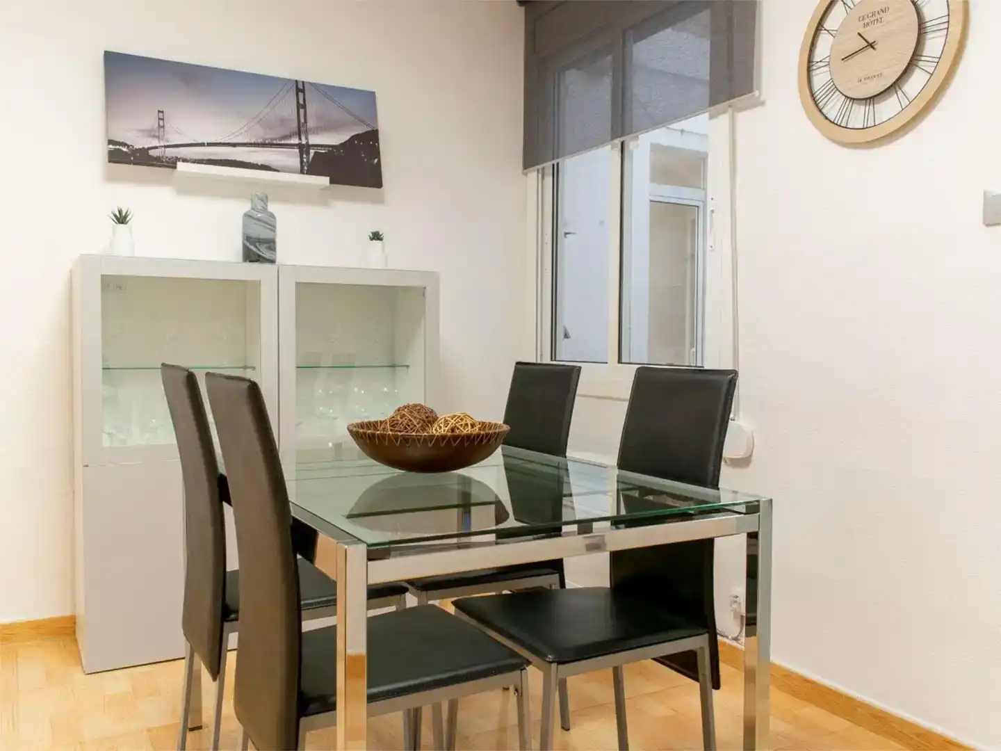 Esszimmer von Wohnung zur Miete in Cornellà de Llobregat mit Klimaanlage und Möbliert