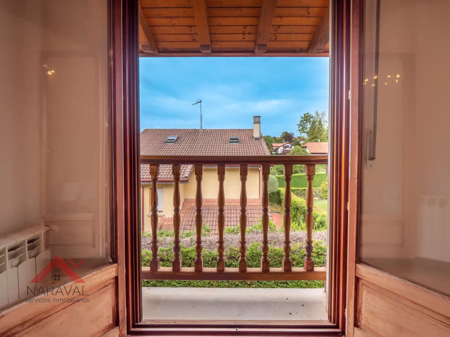 Terrassa de Casa o xalet en venda en Zigoitia amb Calefacció, Jardí privat i Parquet