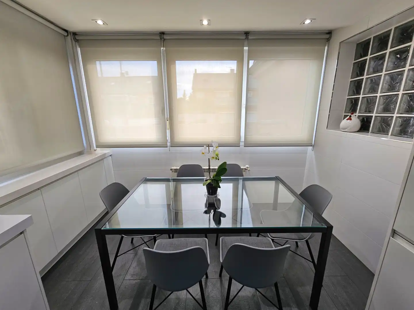Dining room of Houses for sale in Alpedrete  with Heating, Private garden and Terrace