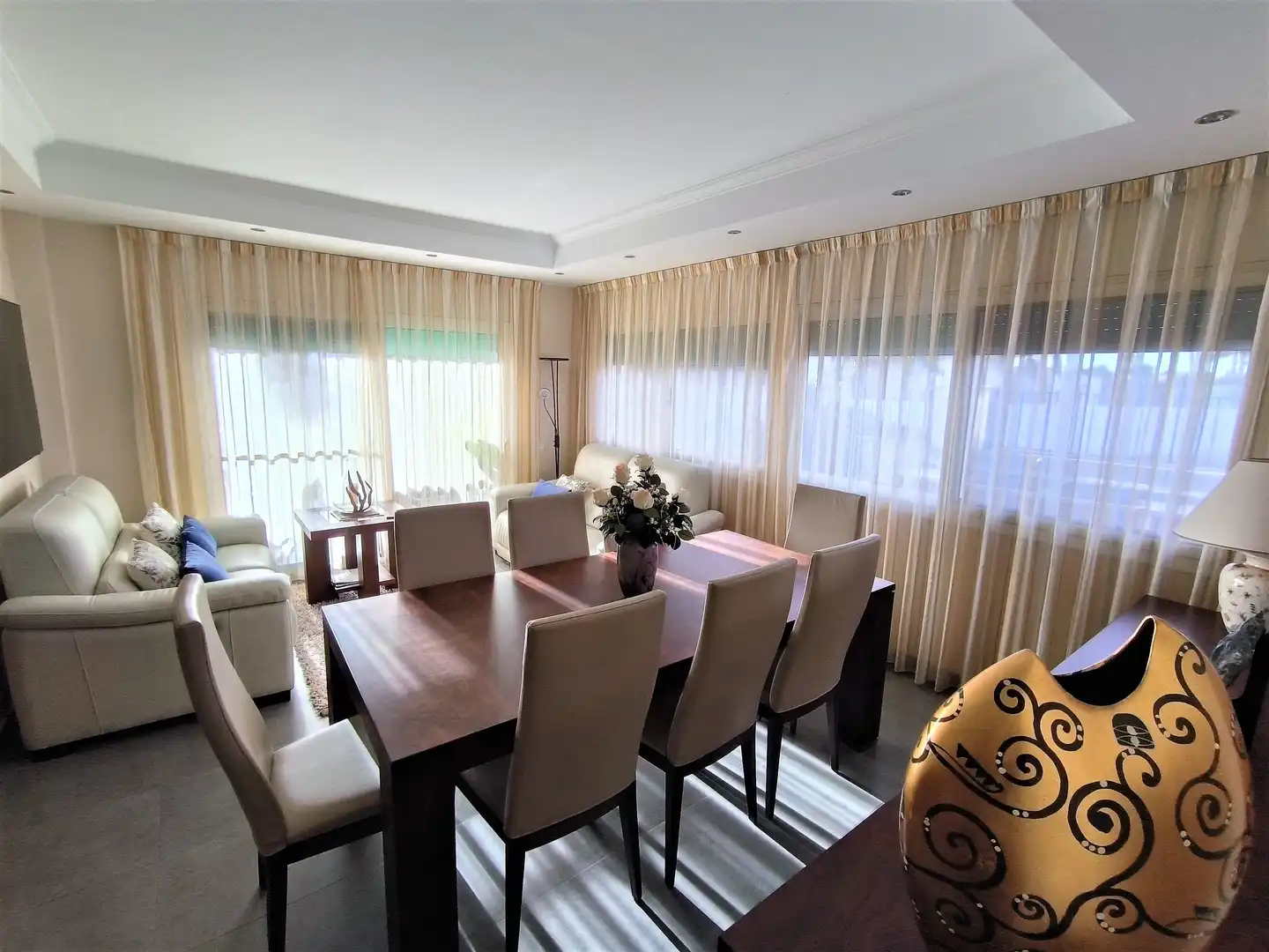 Comedor de Casa o chalet en venta en Alcanar con Aire acondicionado, Jardín privado y Terraza