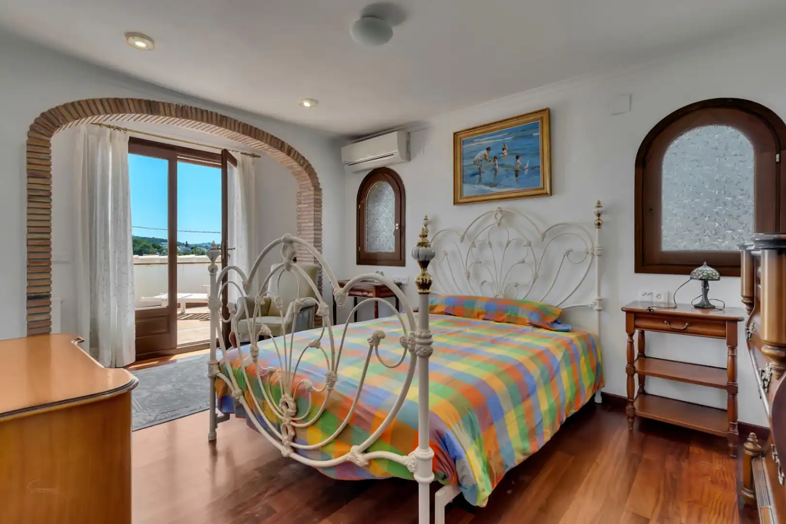 Bedroom of Houses for sale in Jávea / Xàbia  with Air Conditioner, Heating and Private garden