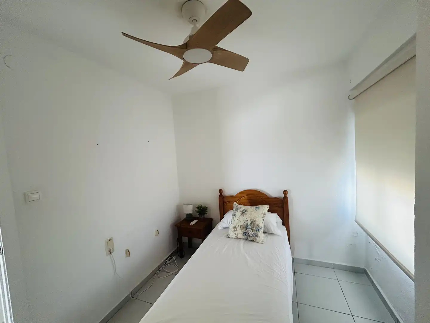 Bedroom of Flat for rent in Dénia  with Heating, Terrace and Furnished