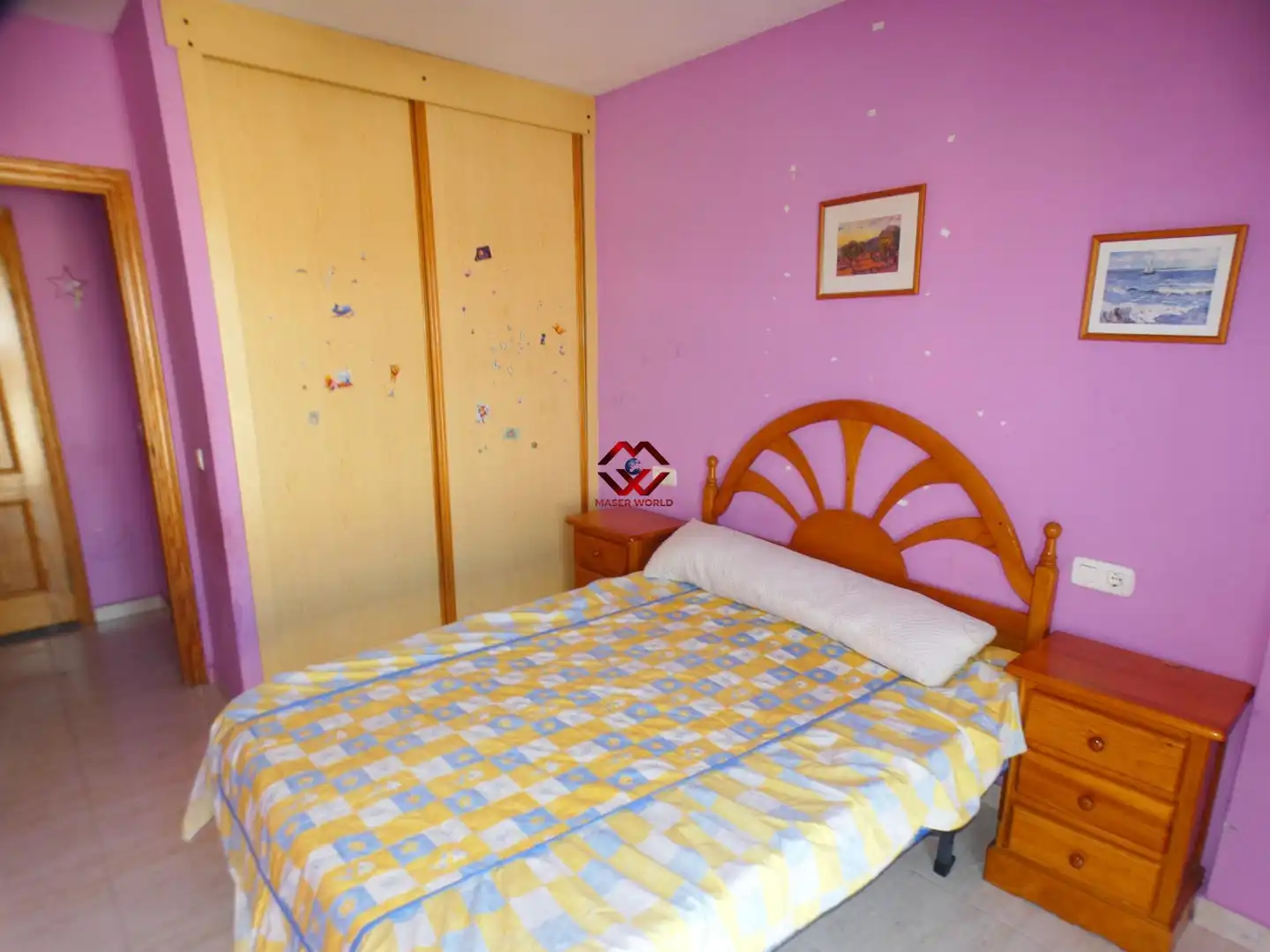 Habitación de Apartamento en venta en Mazarrón con Amueblado y Balcón