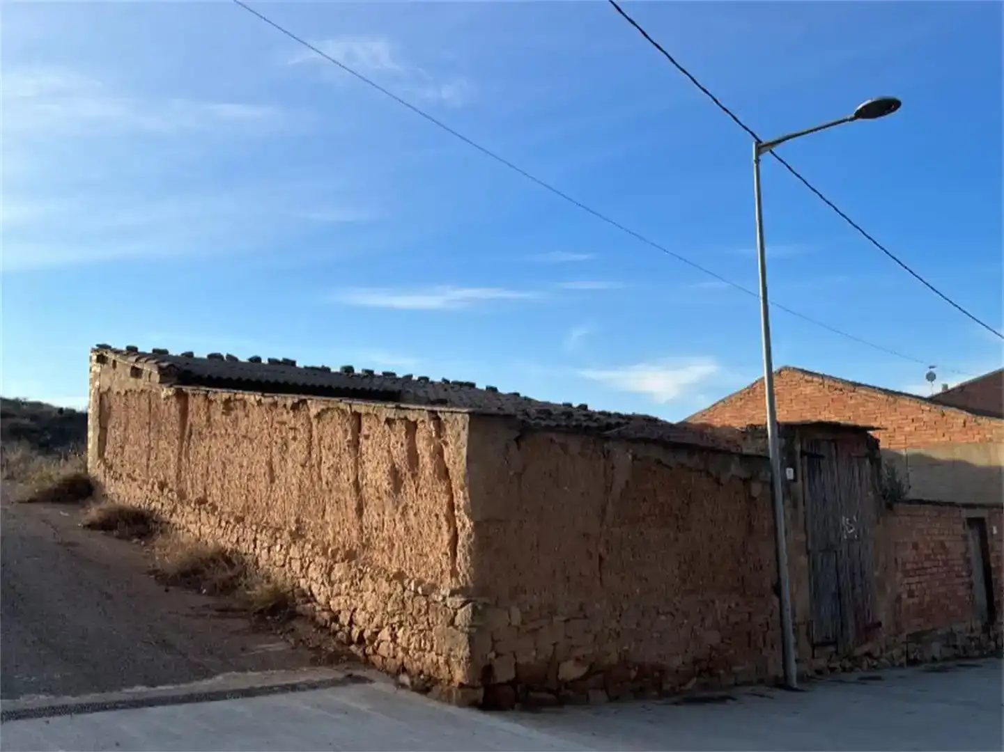 Vista exterior de Terreno en venta en Alcanó