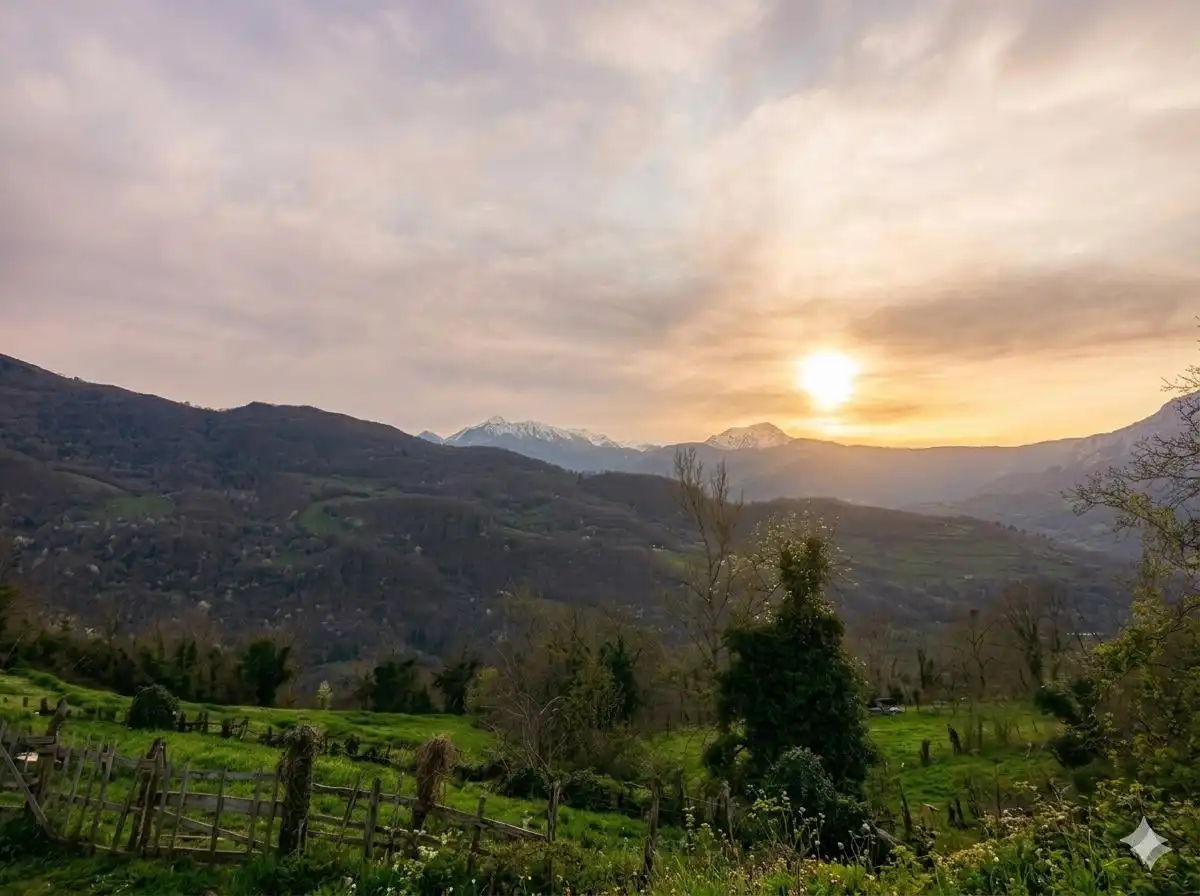 Vista exterior de Casa o xalet en venda en Lena amb Calefacció, Terrassa i Traster