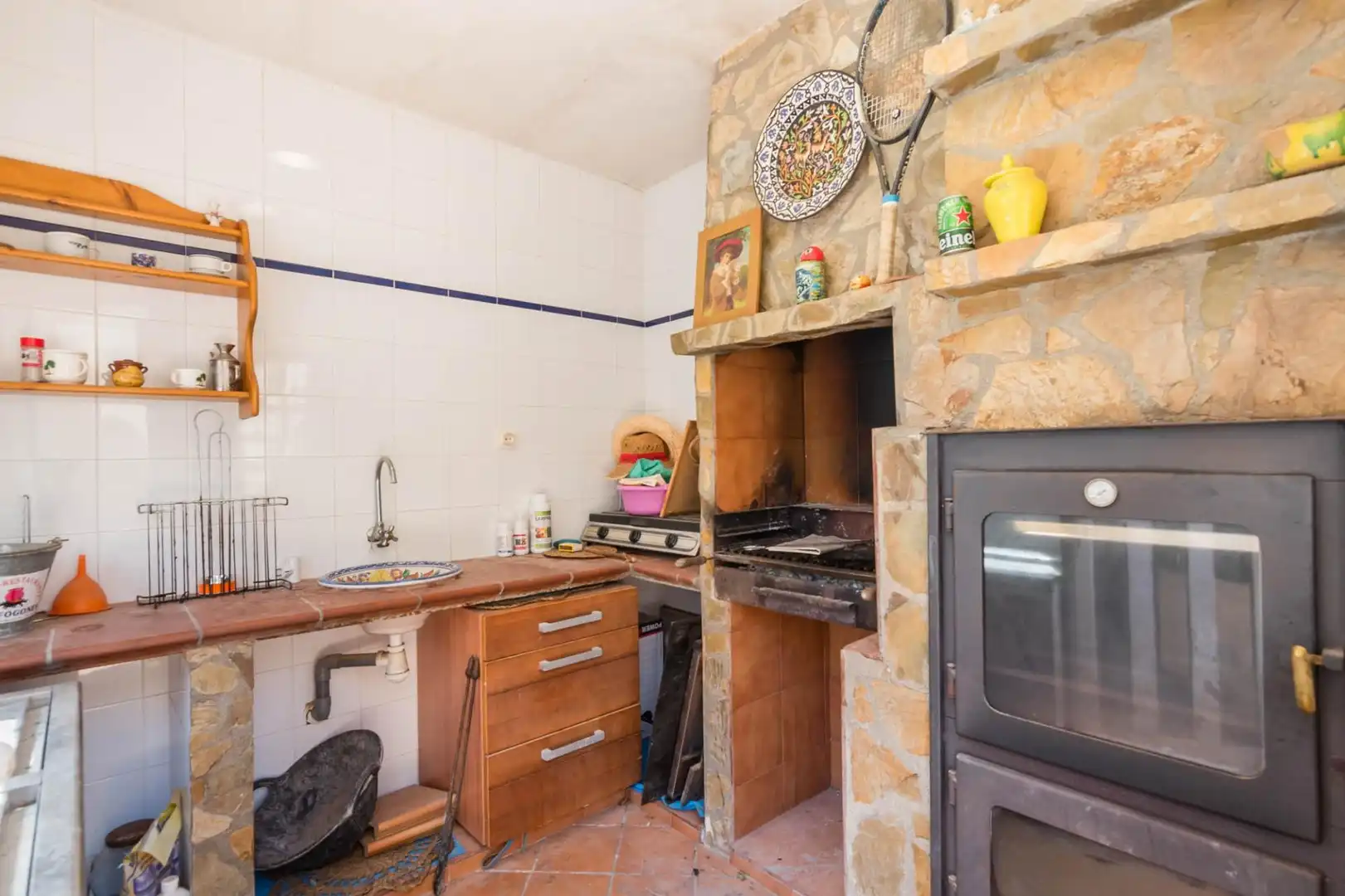 Cuina de Casa o xalet en venda en Molina de Segura amb Aire condicionat, Calefacció i Jardí privat