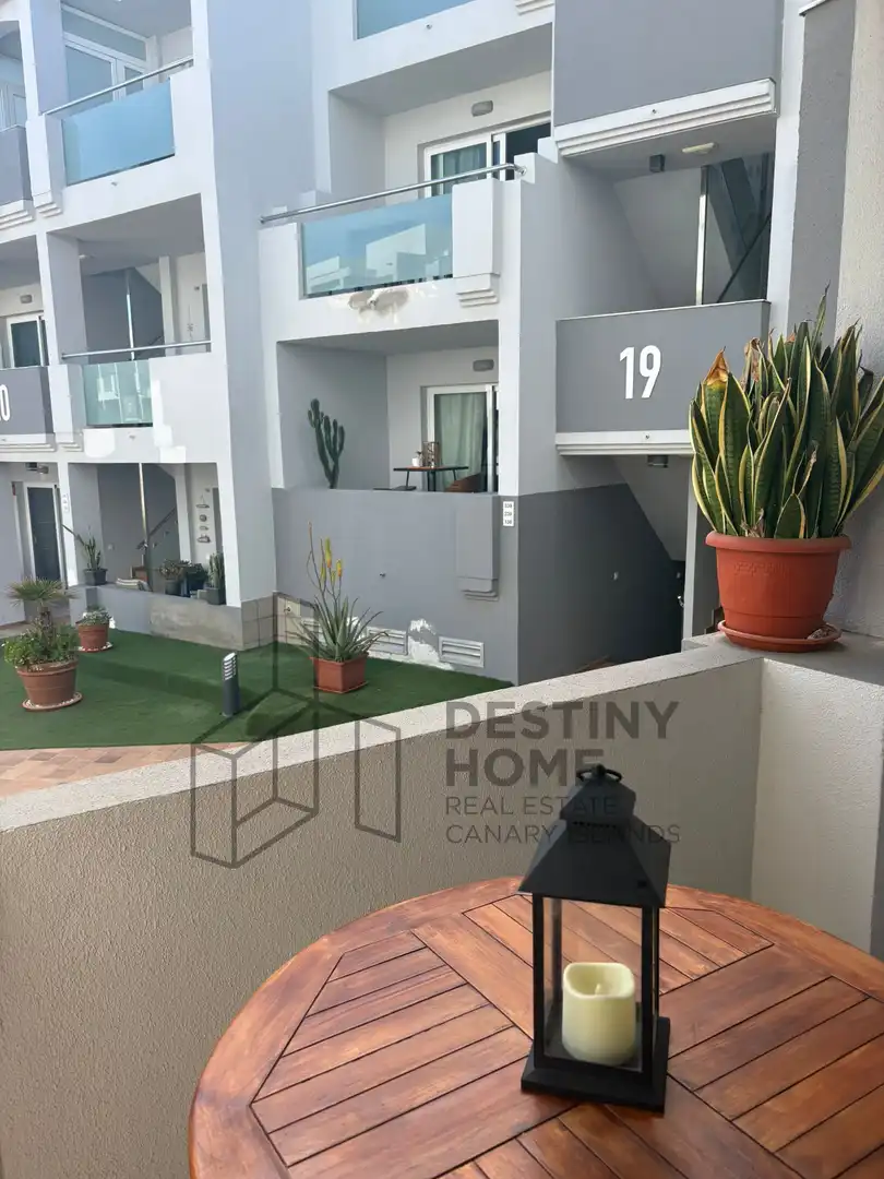 Terrasse von Wohnungen zur Miete in La Oliva mit Haustiere erlaubt