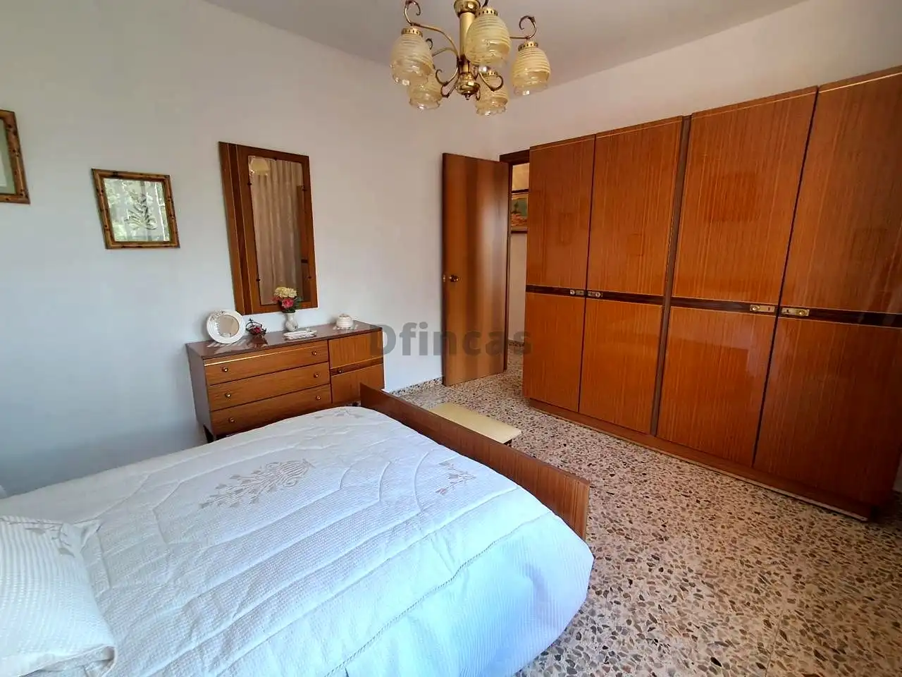Bedroom of Flat for sale in Teruel  with Heating, Terrace and Storage room
