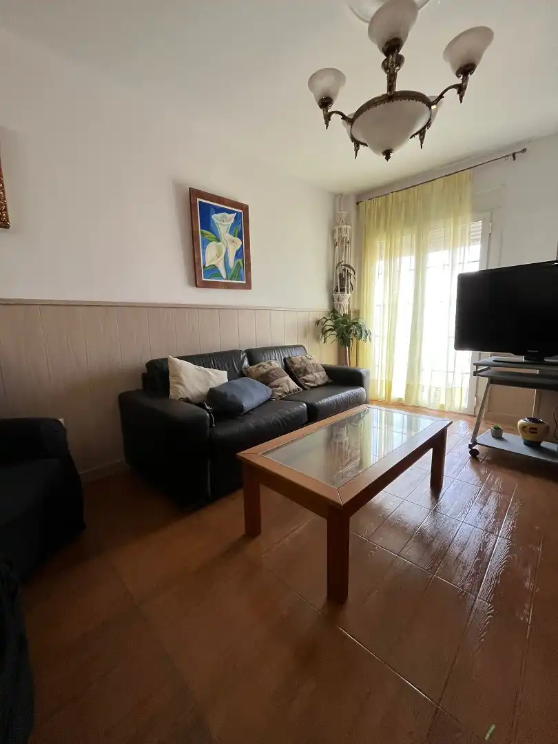 Living room of Flat for sale in Roquetas de Mar  with Terrace