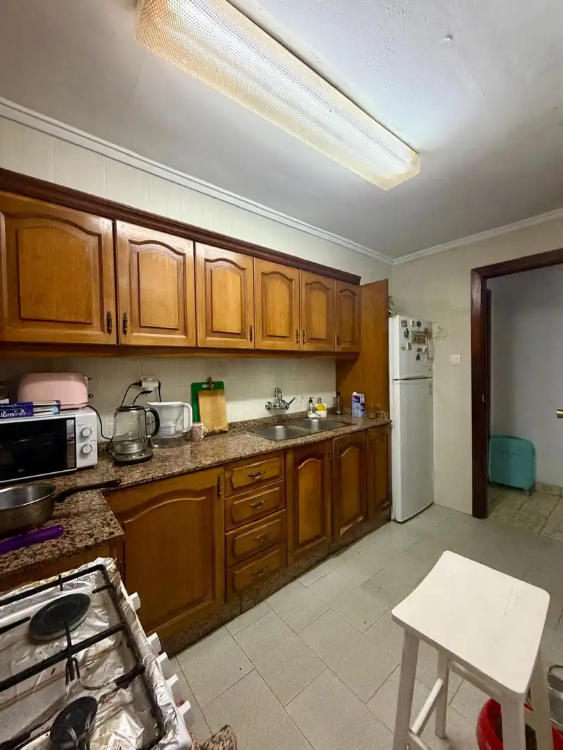 Kitchen of Flat for sale in Valencia  with Air Conditioner, Heating and Balcony