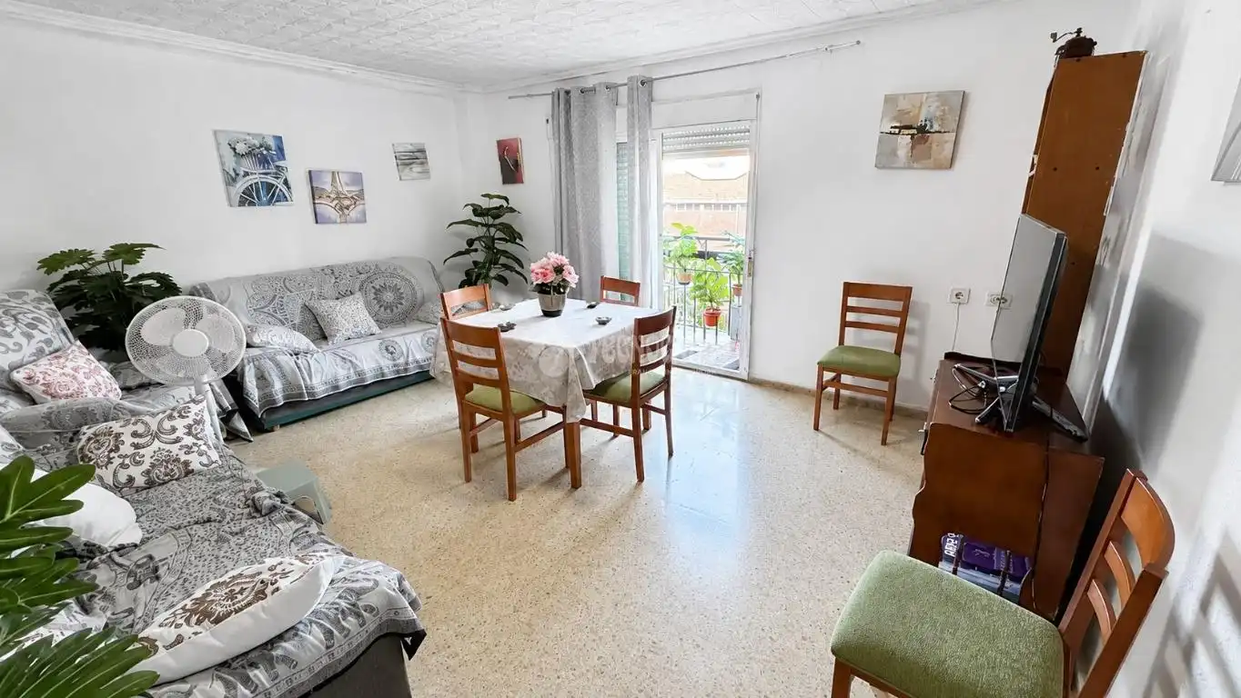Living room of Flat for sale in Valencia  with Balcony