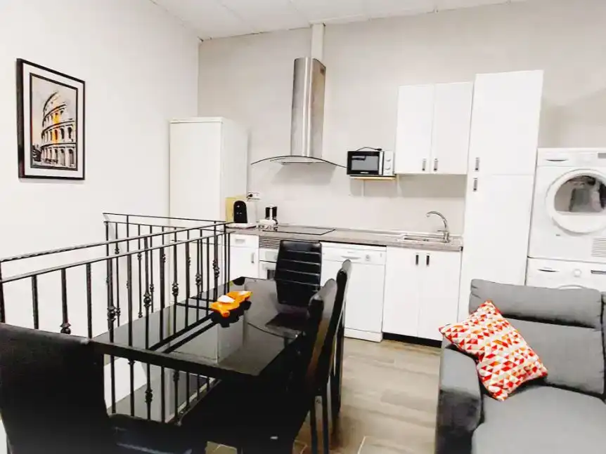 Kitchen of Flat for rent in  Murcia Capital  with Air Conditioner