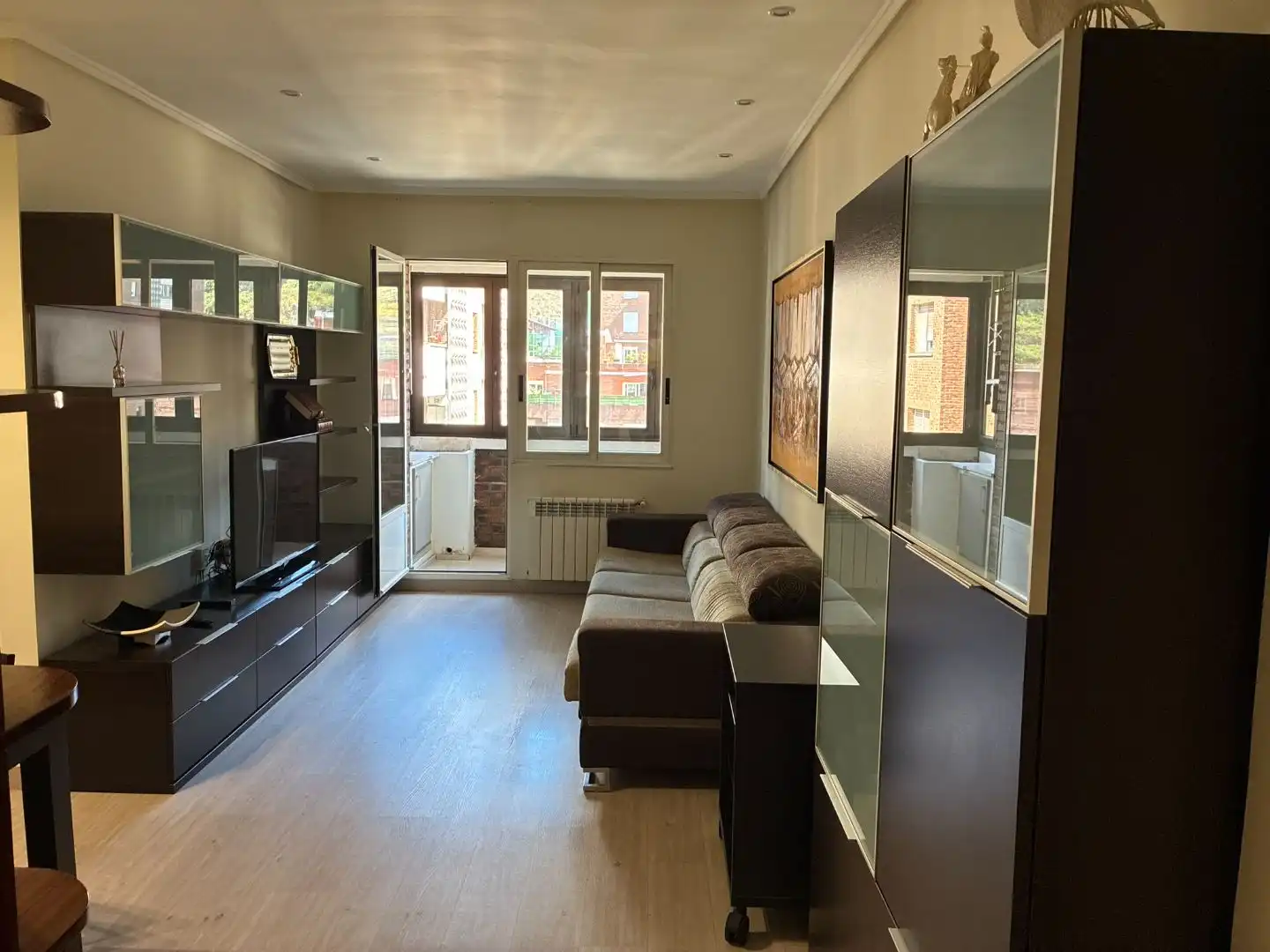 Living room of Flat for sale in Bilbao   with Balcony