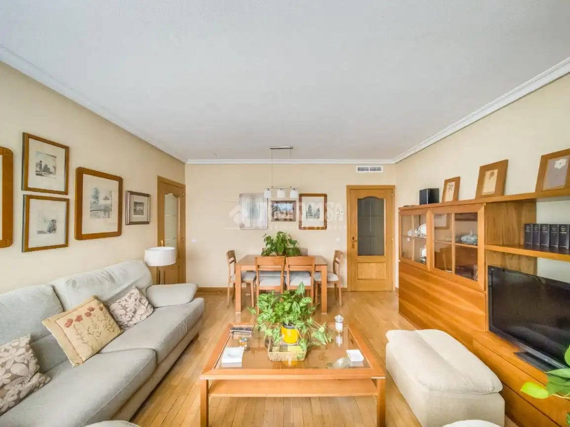 Sala de estar de Piso en venta en Madrid