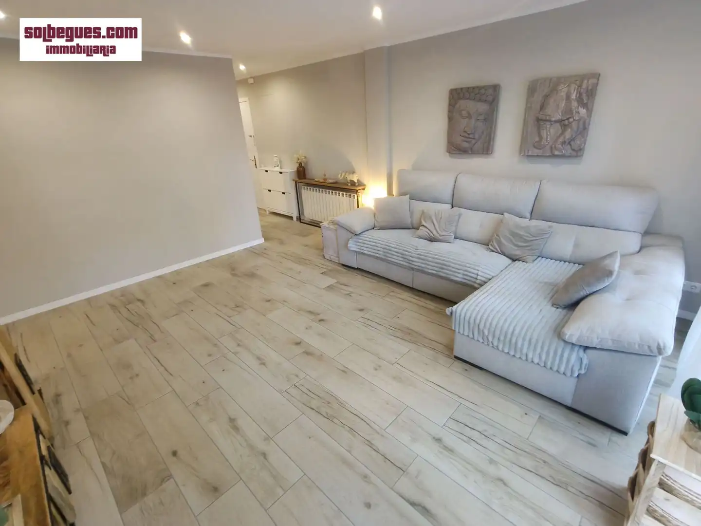 Sala de estar de Piso en venta en Begues con Calefacción y Terraza