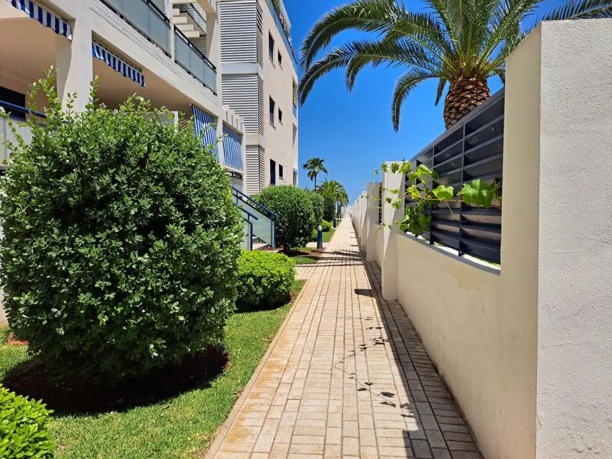 Exterior view of Attic for sale in Dénia  with Air Conditioner, Heating and Private garden