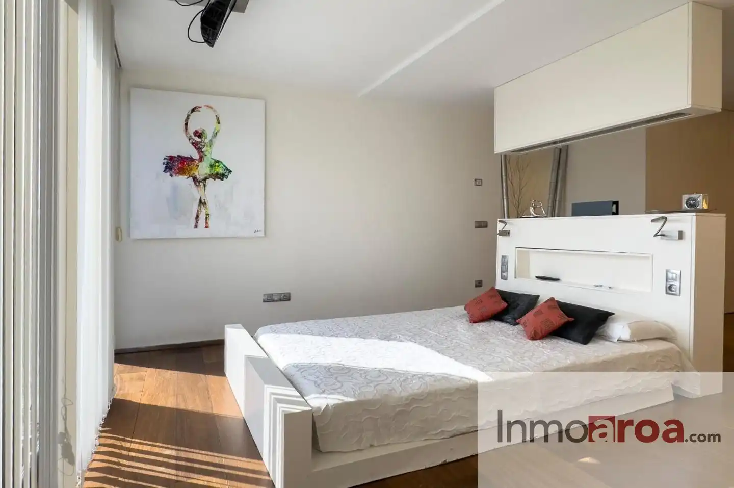 Dormitori de Casa o xalet de lloguer en Benicasim / Benicàssim amb Aire condicionat, Calefacció i Jardí privat