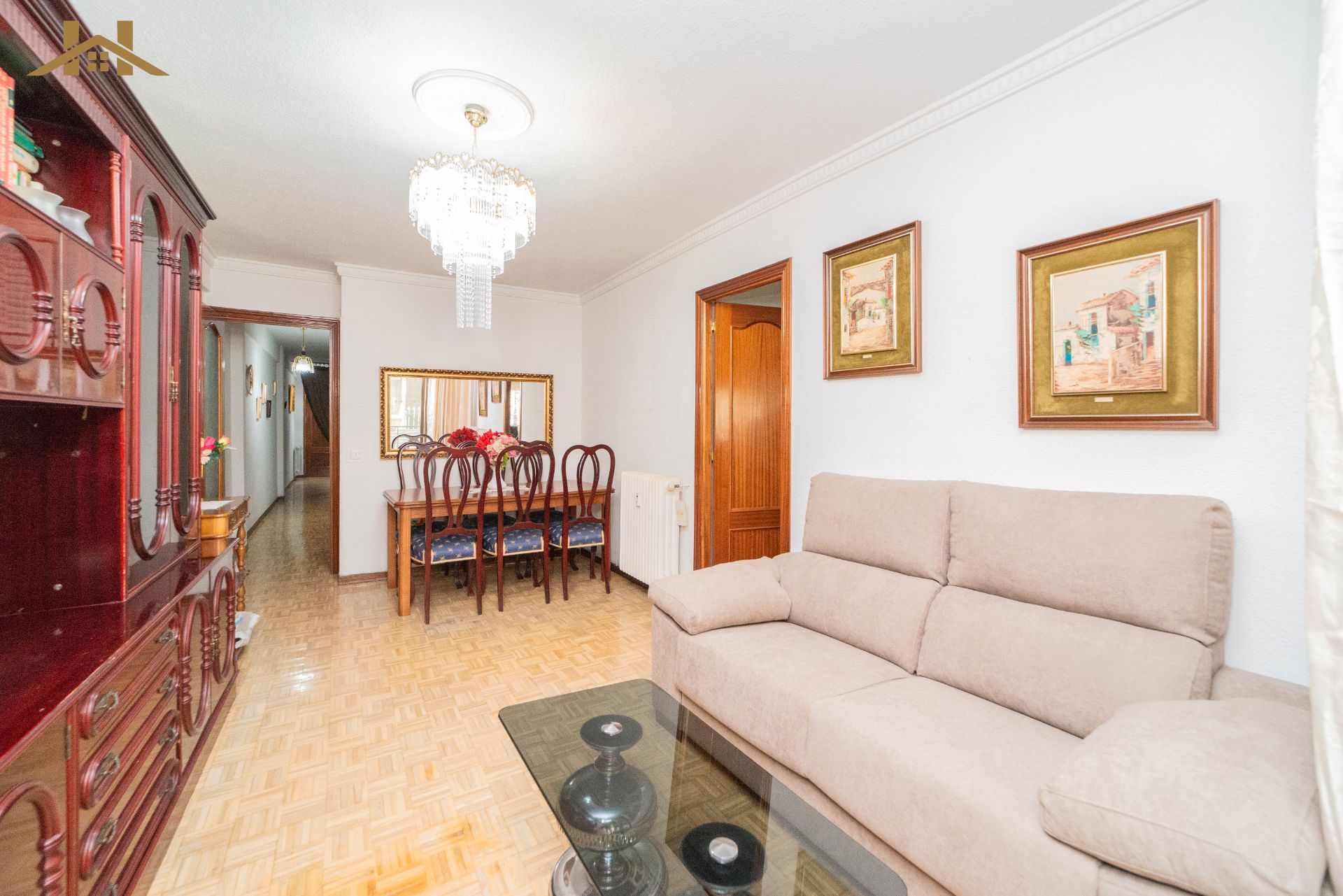 Sala de estar de Piso en venta en Leganés con Terraza y Trastero
