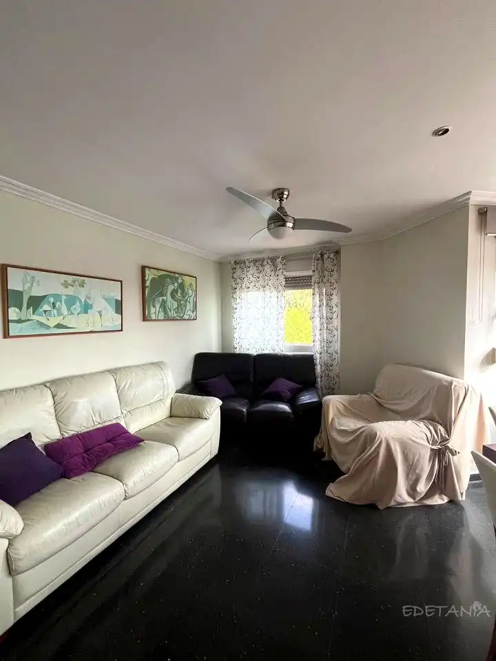 Living room of Flat for rent in Moncada  with Heating and Furnished