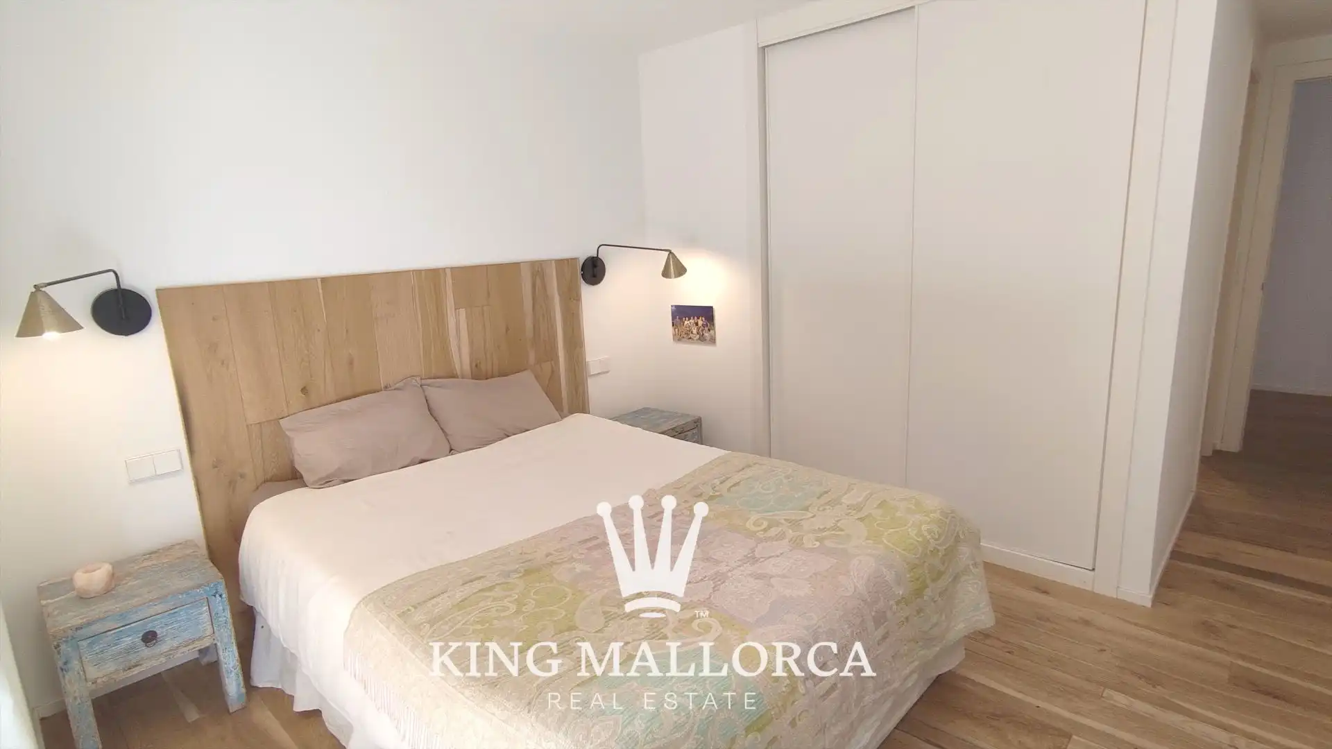 Schlafzimmer von Wohnungen zur Miete in Calvià mit Klimaanlage, Heizung und Terrasse