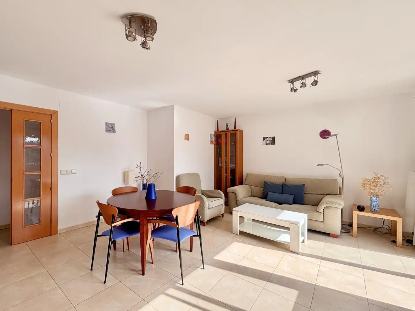 Sala d'estar de Pis en venda en Sant Martí Sarroca amb Calefacció i Balcó