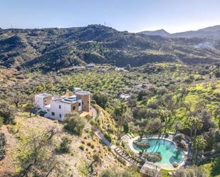 Vista exterior de Casa o xalet en venda en Monda amb Aire condicionat, Jardí privat i Piscina