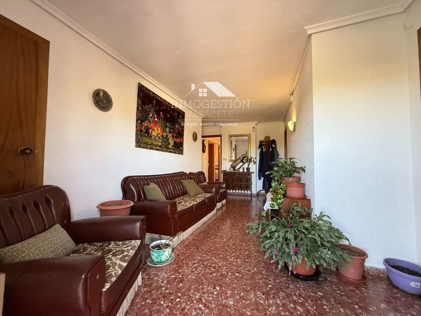 Sala de estar de Casa o chalet en venta en Albacete con Aire acondicionado, Calefacción y Jardín privado