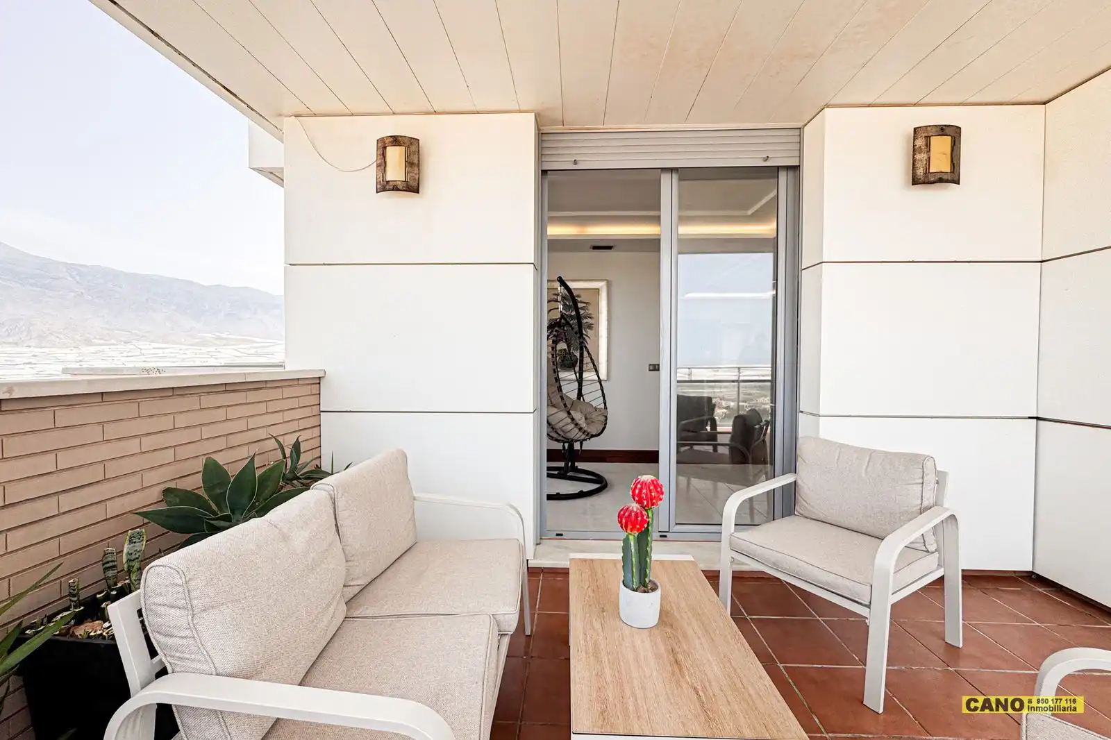 Balcony of Flat for sale in El Ejido  with Terrace, Storage room and Swimming Pool