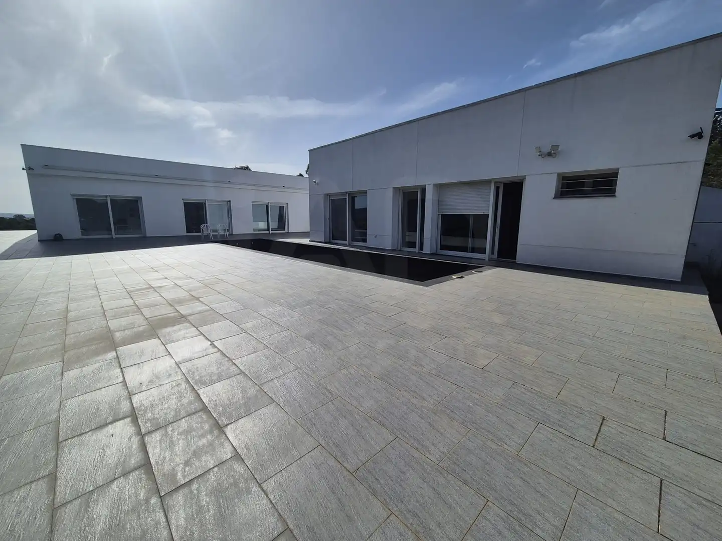 Terrassa de Casa o xalet en venda en Alburquerque amb Calefacció i Piscina