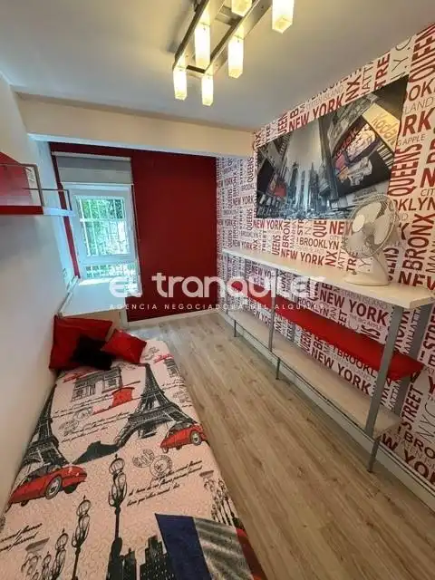 Schlafzimmer von Wohnung zur Miete in Leganés mit Möbliert und Waschmaschine