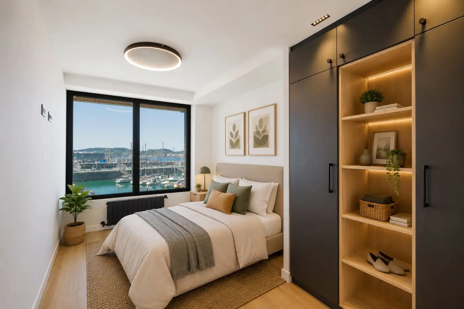 Schlafzimmer von Wohnung zum Verkauf in Gijón  mit Heizung