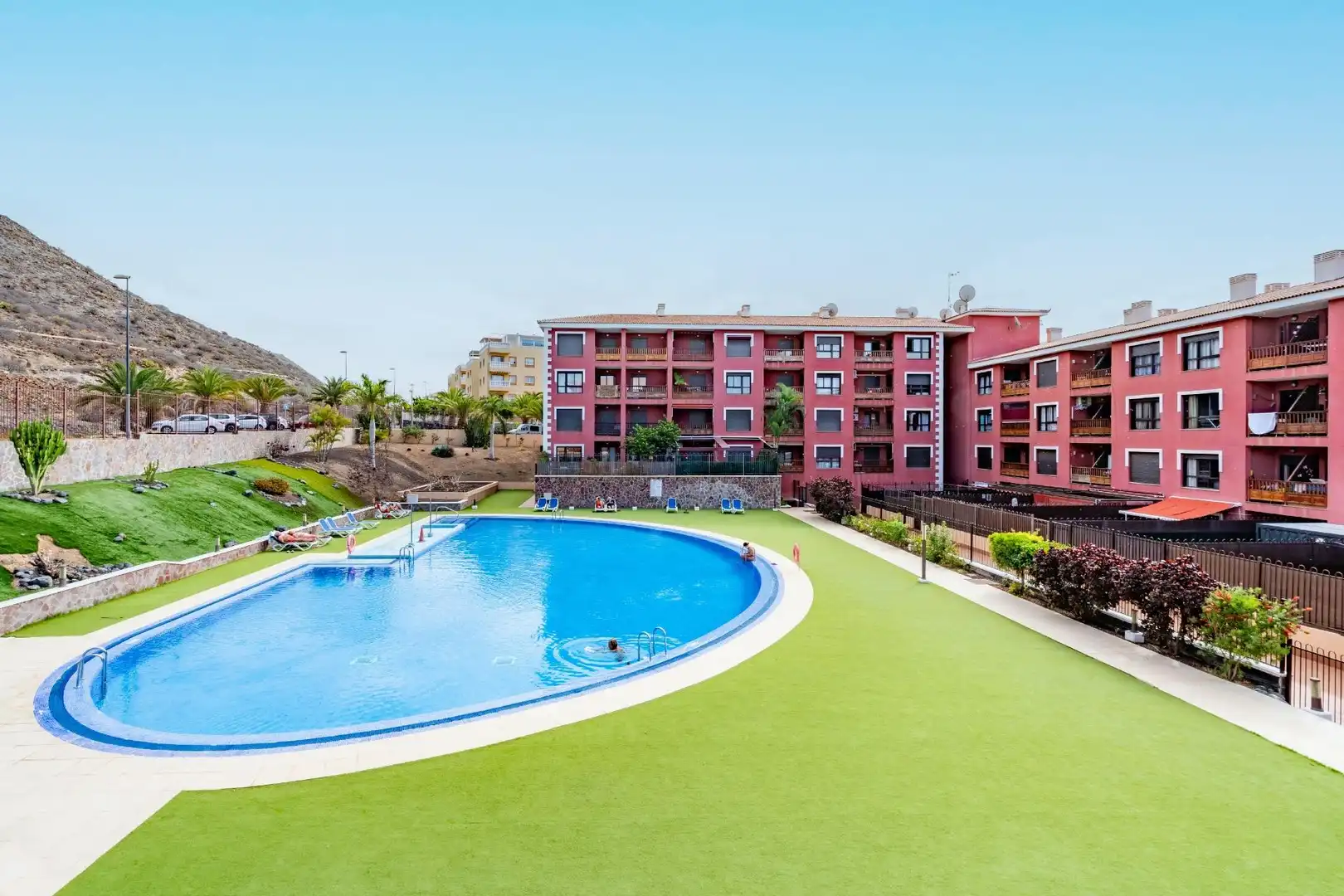 Swimming pool of Ground floor for sale in Arona  with Private garden, Terrace and Balcony