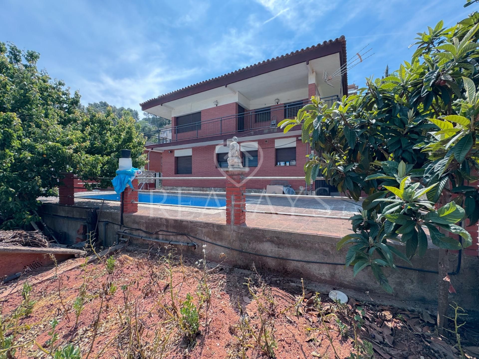 Exterior view of House or chalet for sale in Vallirana  with Terrace