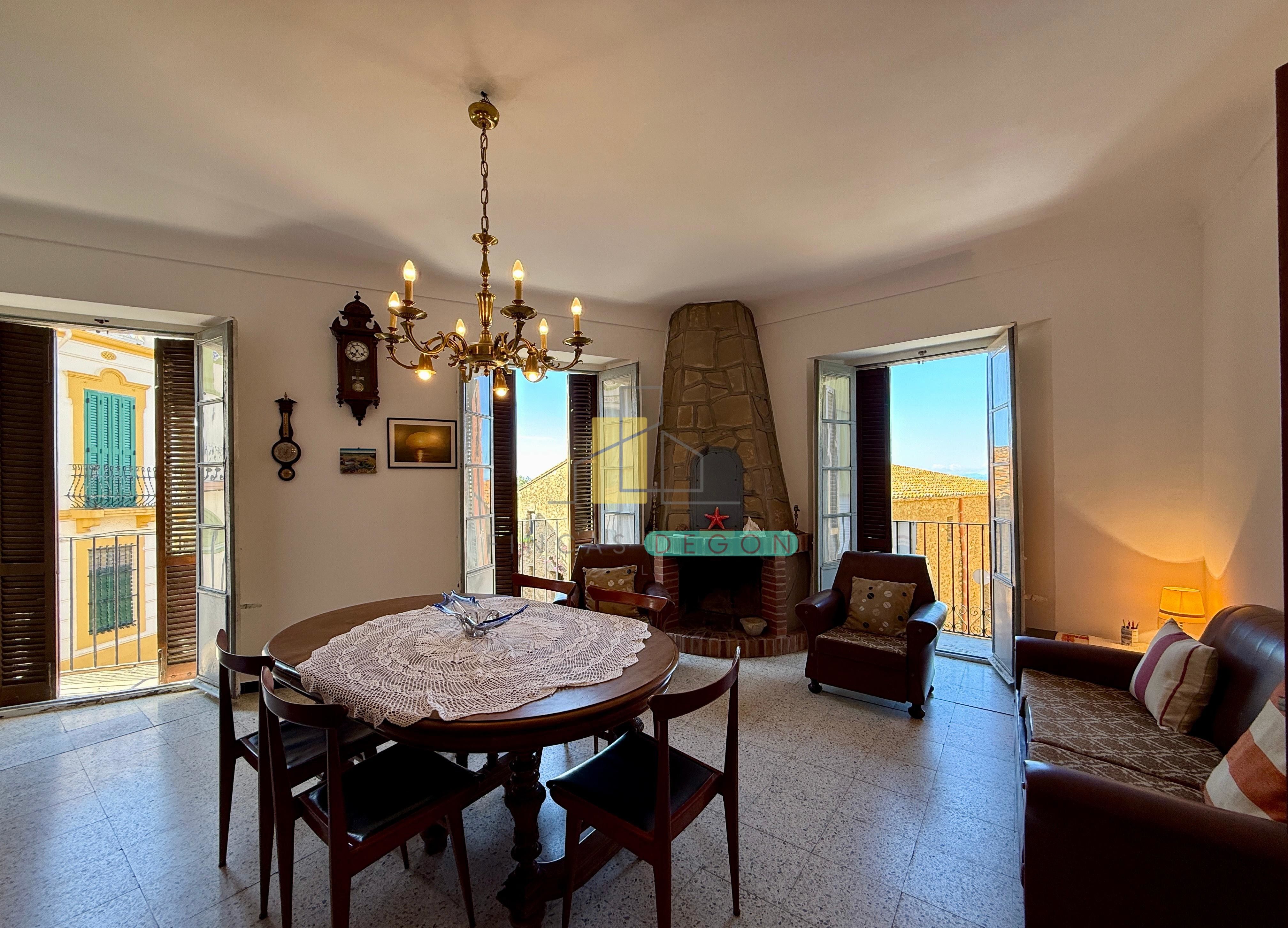 Dining room of Country house for sale in Palau-saverdera  with Heating, Furnished and Microwave
