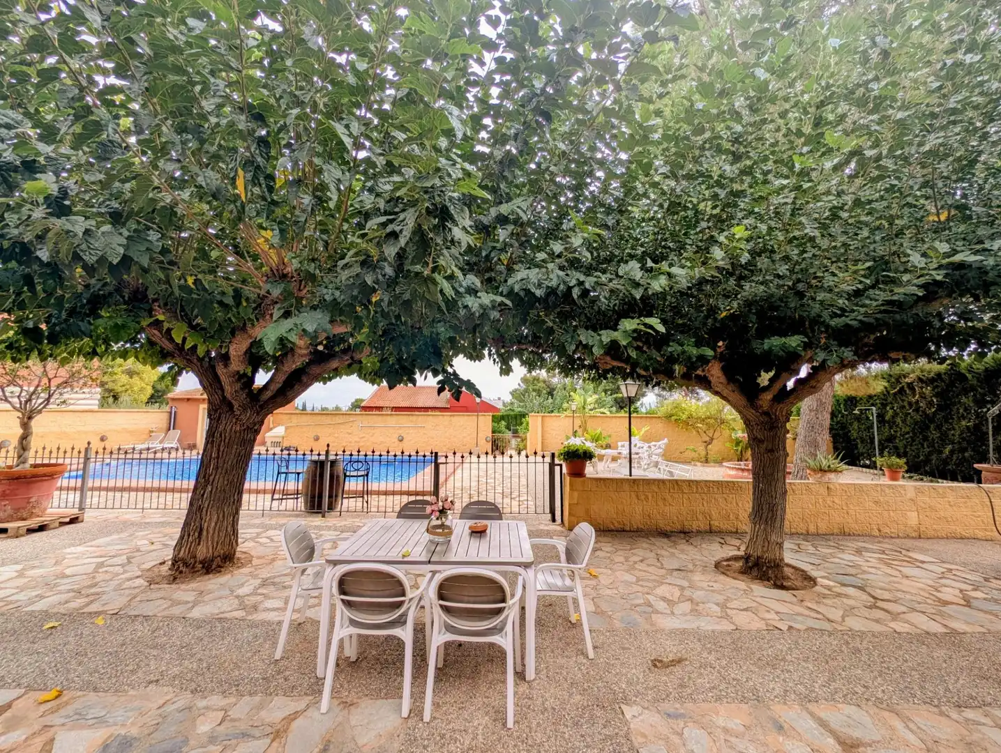 Terraza de Casa o chalet en venta en Totana con Jardín privado, Terraza y Piscina