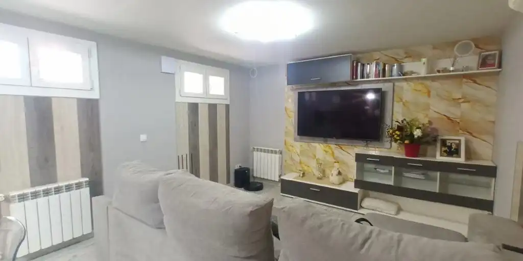 Living room of Duplexes for sale in Madrid  with Air Conditioner, Heating and Storage room