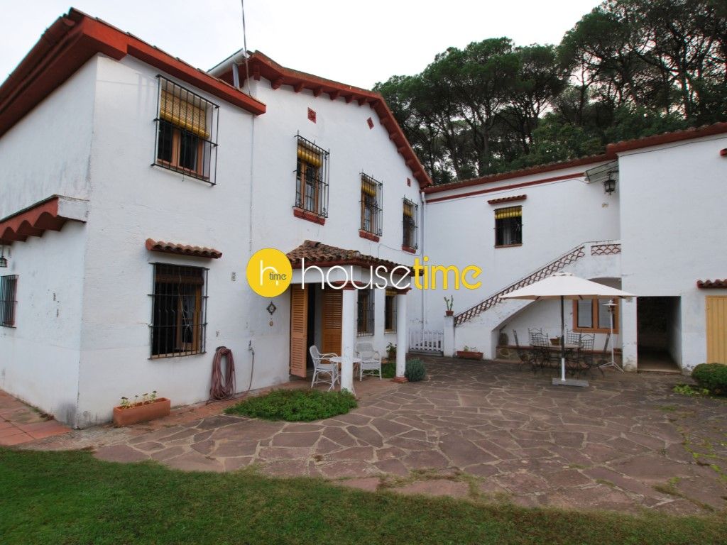 Vista exterior de Finca rústica en venda en Vallromanes