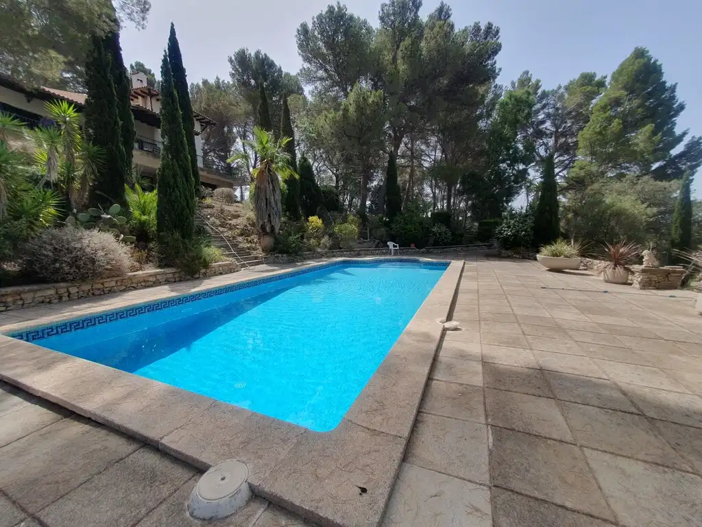 Piscina de Finca rústica en venta en Puigpunyent con Aire acondicionado, Jardín privado y Piscina