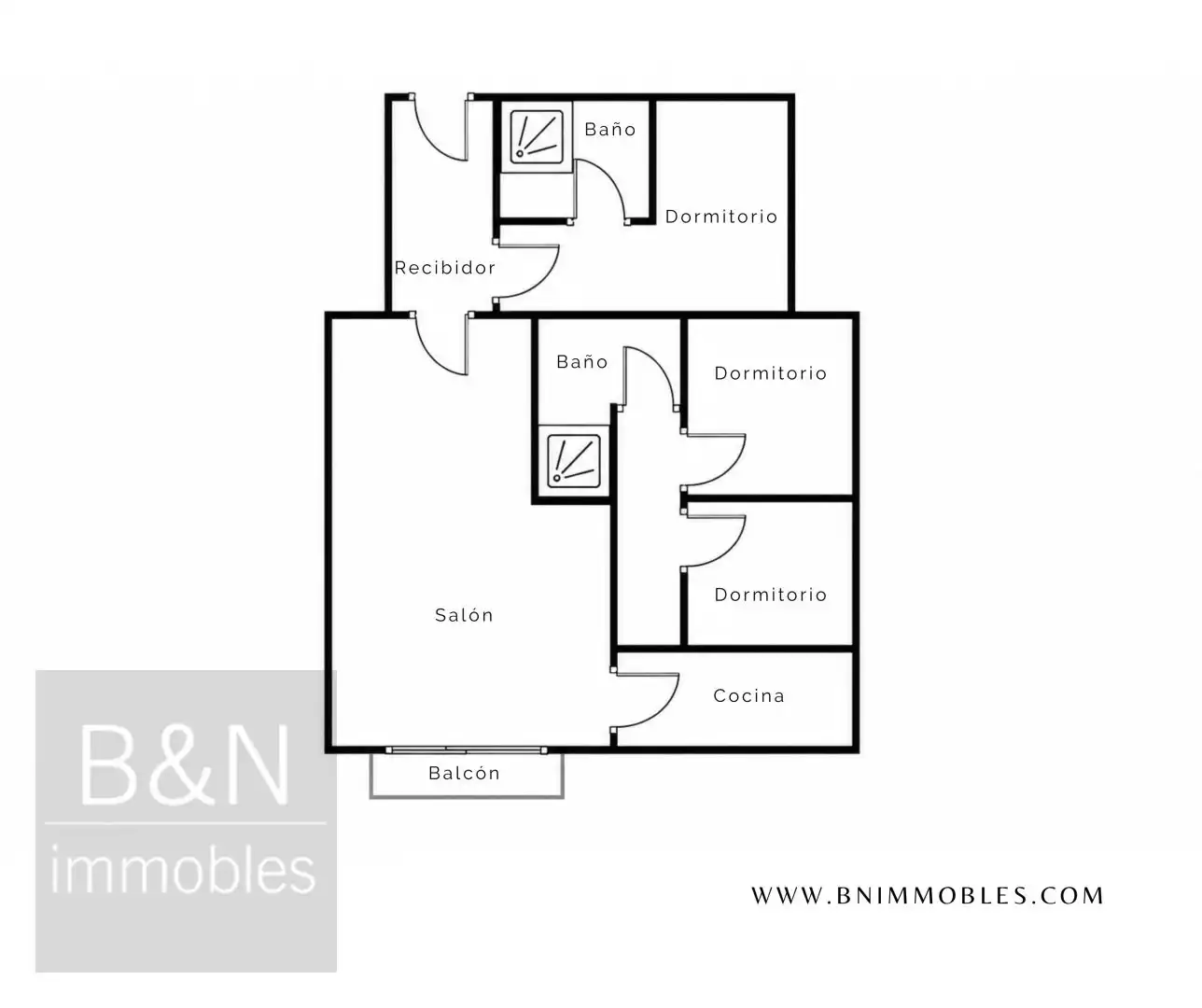 Flat with terrace for sale in Nord-oest, imagen 32