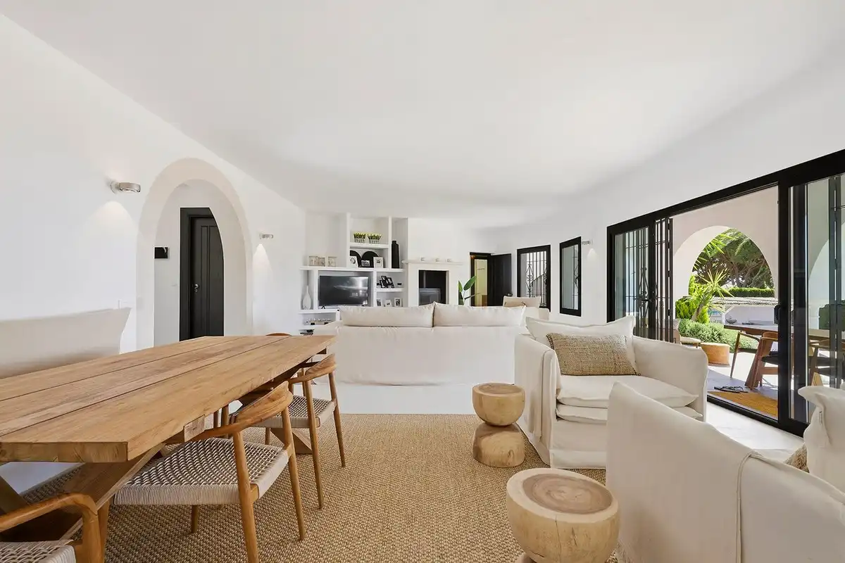 Sala d'estar de Casa o xalet en venda en Marbella Centro