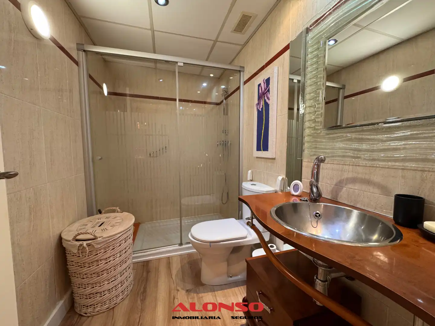 Bathroom of Attic for sale in Vinaròs  with Air Conditioner, Heating and Parquet flooring