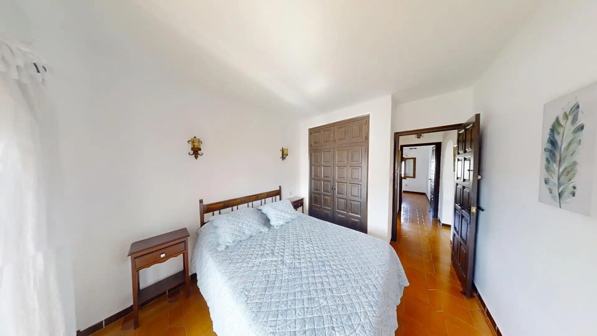 Dormitori de Apartament en venda en Empuriabrava amb Jardí privat, Terrassa i Moblat
