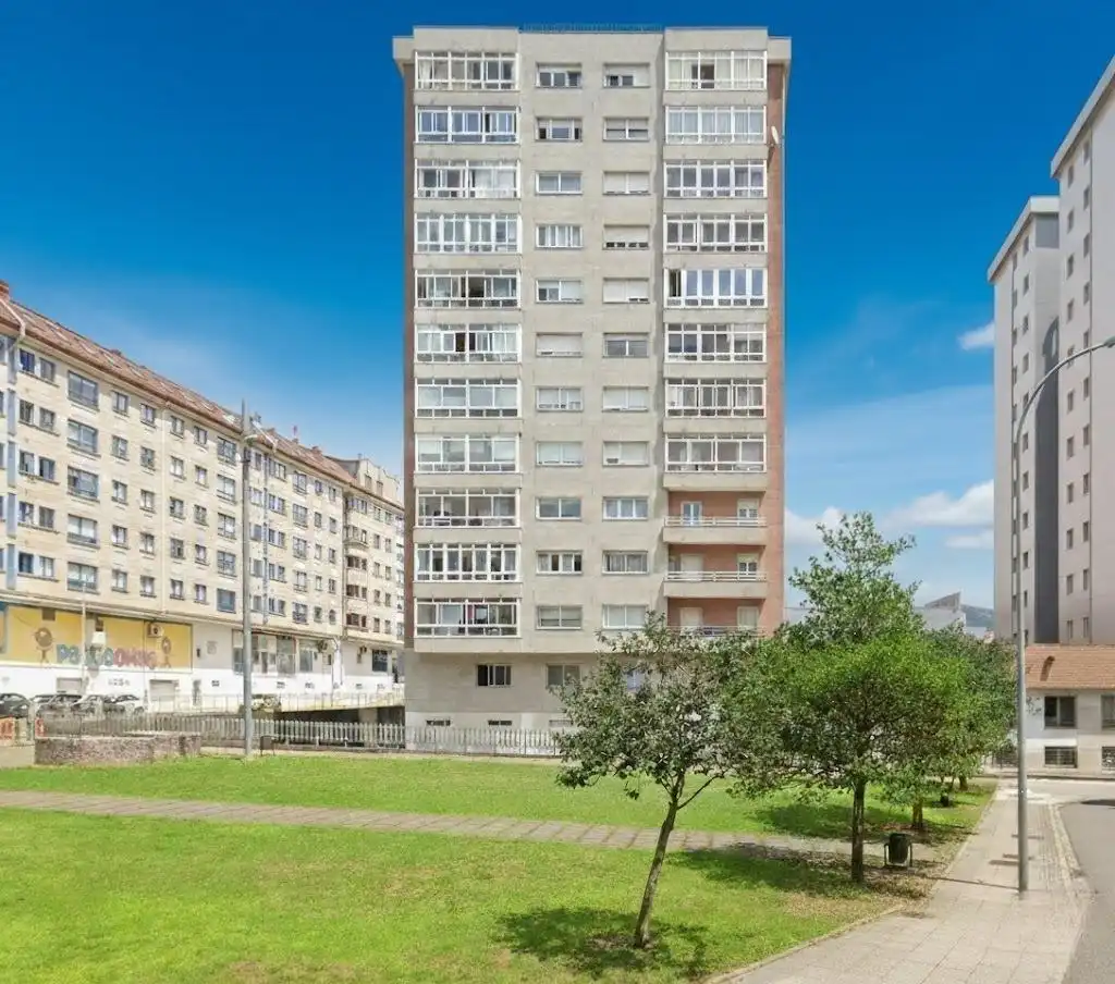 Vista exterior de Piso en venta en Vilagarcía de Arousa