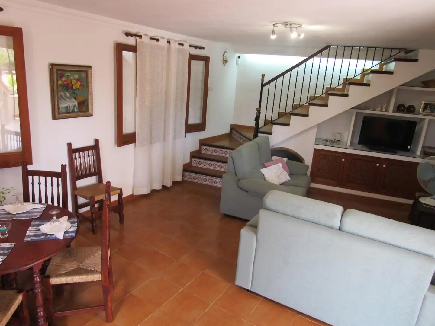 Sala de estar de Casa o chalet en venta en Inca con Aire acondicionado, Jardín privado y Terraza