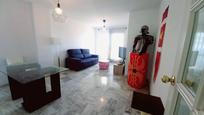 Living room of Flat for sale in Rincón de la Victoria  with Private garden, Parquet flooring and Terrace