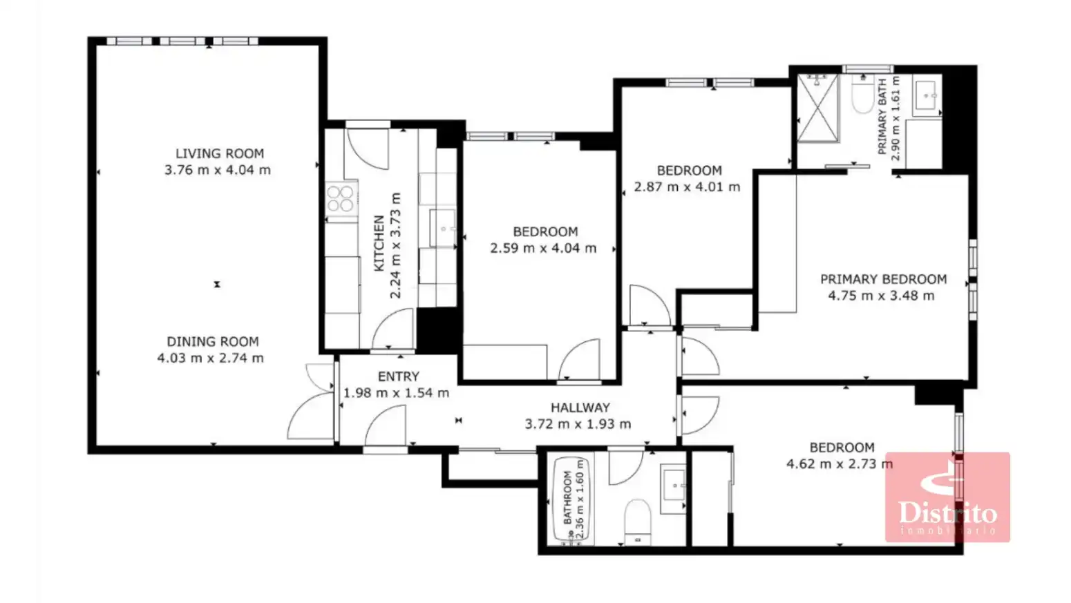 Piso en venta en Santander con Calefacción, Jardín privado y Trastero