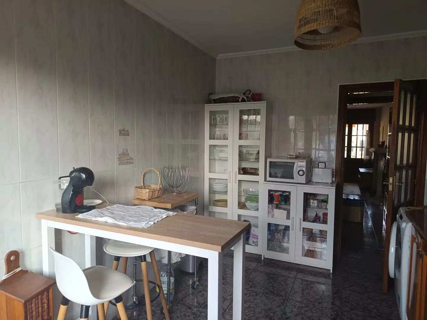 Cocina de Casa o chalet en venta en La Pedraja de Portillo  con Calefacción, Jardín privado y Piscina