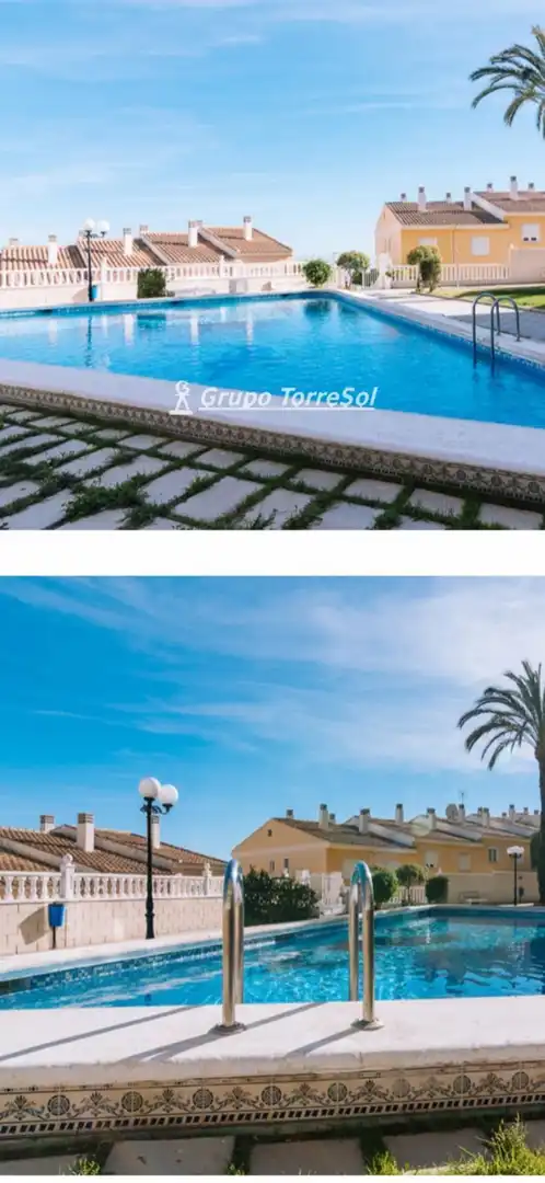 Jardín de Casa adosada en venta en Elche / Elx con Aire acondicionado, Calefacción y Terraza